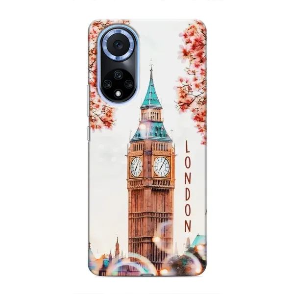 Чехол с рисунком «Часы Лондон» для Huawei Nova 9 SE Чехол с рисунком «Часы Лондон» для Huawei Nova 9 SE