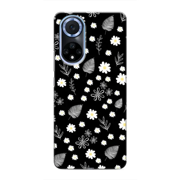 Чехол с рисунком «цветение на чорном» для Huawei Nova 9 SE Чехол с рисунком «цветение на чорном» для Huawei Nova 9 SE