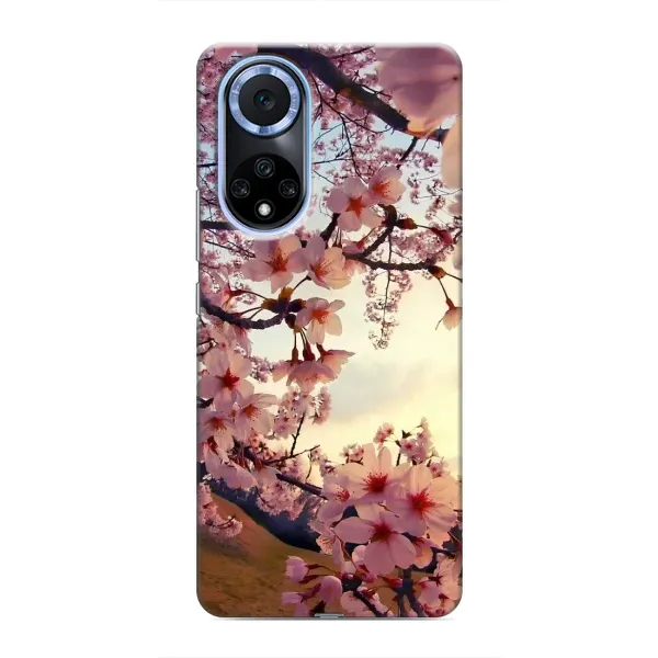 Чехол с рисунком «Цветущая сакура» для Huawei Nova 9 SE Чехол с рисунком «Цветущая сакура» для Huawei Nova 9 SE