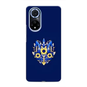 Чохол Укр Символіка для Huawei Nova 9 SE (Квітучий Герб)