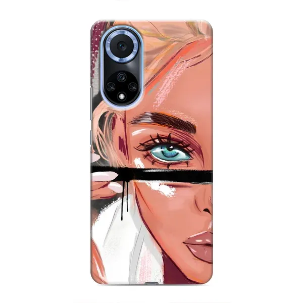 Чехол с рисунком «Девушка и ресницы» для Huawei Nova 9 SE Чехол с рисунком «Девушка и ресницы» для Huawei Nova 9 SE