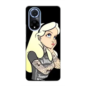 Чехол Стильные девушки на Huawei Nova 9 SE (Девушка обиделась)