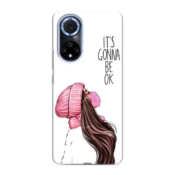 Чохол з малюнком «Дівчина в масці» для Huawei Nova 9 SE Чохол з малюнком «Дівчина в масці» для Huawei Nova 9 SE