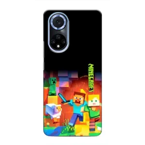 Чохли для Huawei Nova 9 SE (Персонажі МайнКрафт) (Герой Майнкрафт)