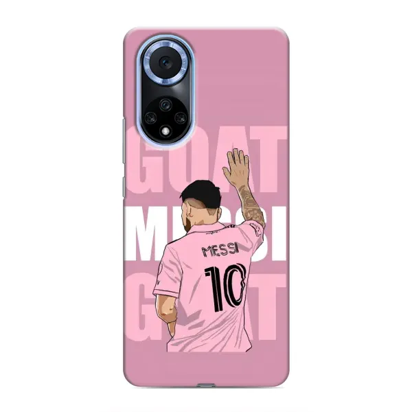 Чехол с рисунком «GOAT MESSI» для Huawei Nova 9 SE Чехол с рисунком «GOAT MESSI» для Huawei Nova 9 SE