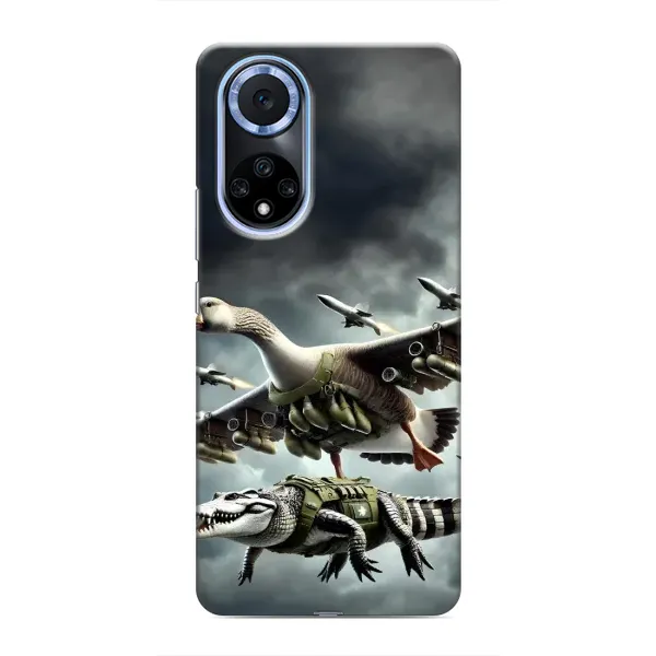 Чехол с рисунком «Гусини и крокодило» для Huawei Nova 9 SE Чехол с рисунком «Гусини и крокодило» для Huawei Nova 9 SE