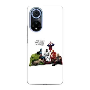 Чехлы для Huawei Nova 9 SE (Для Христиан) (Иисус супергерой)