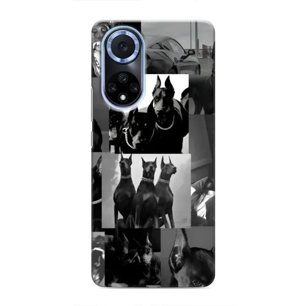 Чехол с рисунком «Коллаж Доберман» для Huawei Nova 9 SE Чехол с рисунком «Коллаж Доберман» для Huawei Nova 9 SE