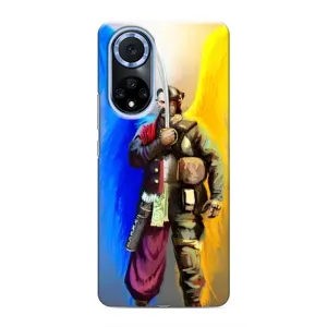 Чохол з картинкою (Патріотичний КОЗАК) на Huawei Nova 9 SE (КОЗАК з крилами)