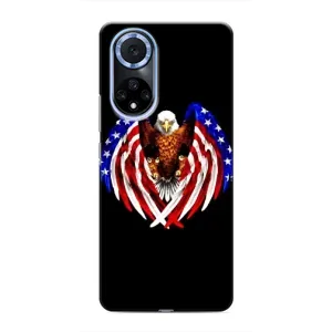 Чохол Прапор USA для Huawei Nova 9 SE (Крила США)