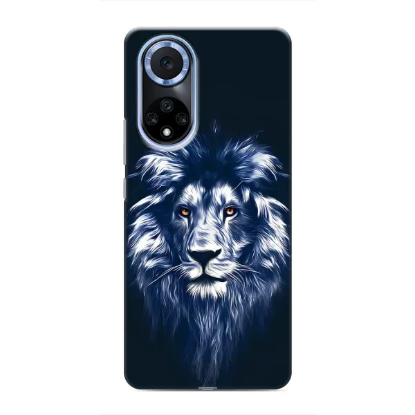 Чехол с рисунком «Лев - синий» для Huawei Nova 9 SE Чехол с рисунком «Лев - синий» для Huawei Nova 9 SE
