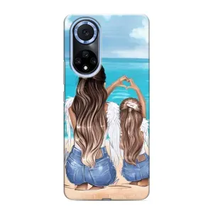 Чехлы для МАМЫ на Huawei Nova 9 SE (Мама и дочь)