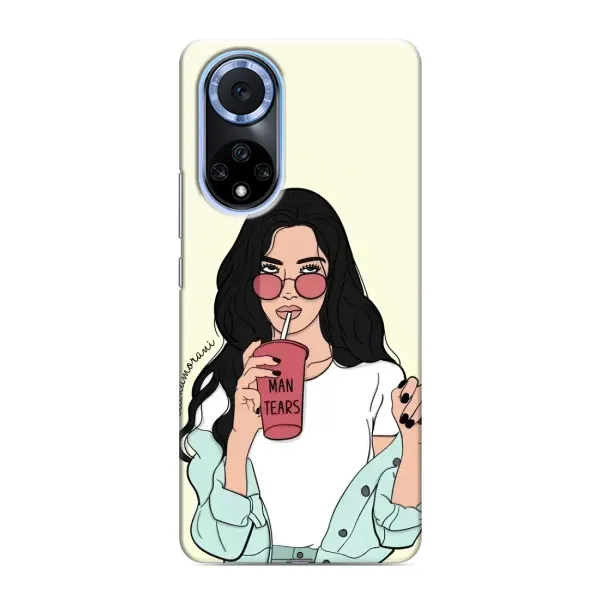 Чехол с рисунком «С напитком» для Huawei Nova 9 SE Чехол с рисунком «С напитком» для Huawei Nova 9 SE