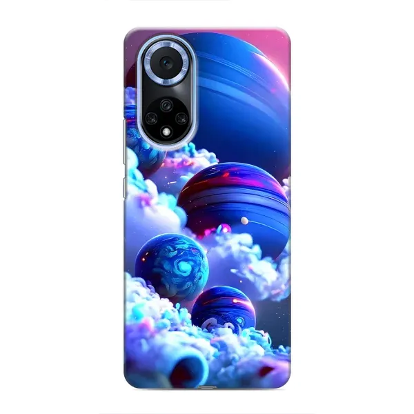 Чехол с рисунком «Синие планеты» для Huawei Nova 9 SE Чехол с рисунком «Синие планеты» для Huawei Nova 9 SE