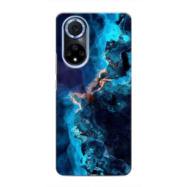 Чехол с рисунком «Синий мрамор» для Huawei Nova 9 SE Чехол с рисунком «Синий мрамор» для Huawei Nova 9 SE