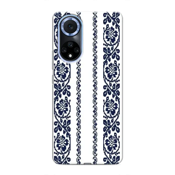 Чехол с рисунком «Синяя вышиванка» для Huawei Nova 9 SE Чехол с рисунком «Синяя вышиванка» для Huawei Nova 9 SE