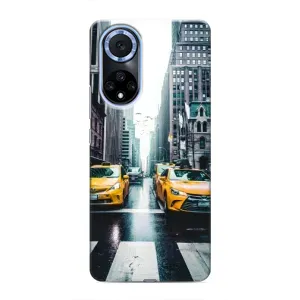 Силиконовый бампер (Работники) на Huawei Nova 9 SE (Такси)
