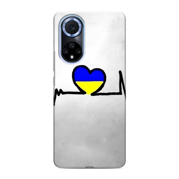 Чехол с рисунком «Украинская кардиограмма» для Huawei Nova 9 SE Чехол с рисунком «Украинская кардиограмма» для Huawei Nova 9 SE