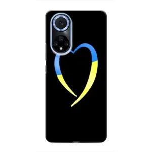Силіконовий Чохол на Huawei Nova 9 SE (Я-Україна) (Українське серце)