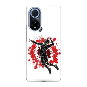 Чехлы с принтом Спортивная тематика для Huawei Nova 9 SE (Волейболист)