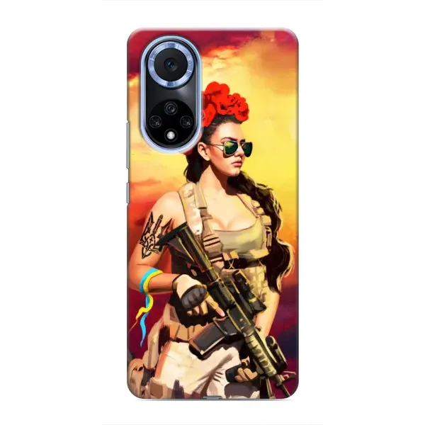 Чехол с рисунком «Женщина солдат» для Huawei Nova 9 SE Чехол с рисунком «Женщина солдат» для Huawei Nova 9 SE