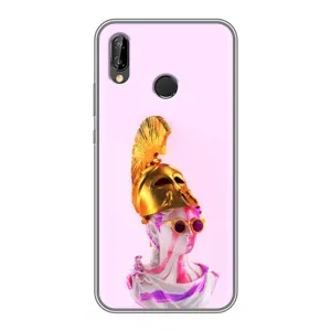 Чохол з Прикольним Принтом на Huawei P Smart 2019 (АРТ Статуя)