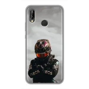Чехол фильм Формула 1 для Huawei P Smart 2019 (Хэмилтон 44)