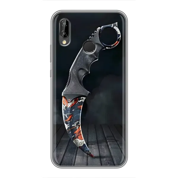 Чехол с рисунком «Кинжал КС ГО» для Huawei P Smart 2019 Чехол с рисунком «Кинжал КС ГО» для Huawei P Smart 2019