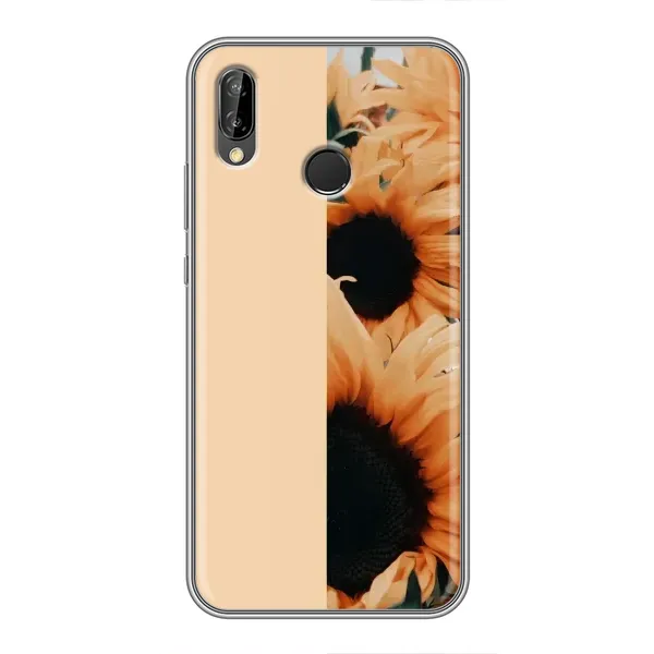 Чехол с рисунком «Красивые подсолнухи» для Huawei P Smart 2019 Чехол с рисунком «Красивые подсолнухи» для Huawei P Smart 2019