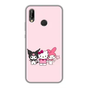 Чехол с персонажем Куроми на Huawei P Smart 2019 (Куроми Мелоди Китти)