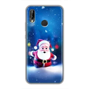 Чехлы на Новый Год Huawei P Smart 2019 (Маленький Дед Мороз)