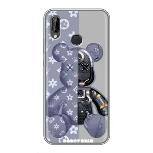 Силіконовий чохол для Huawei P Smart 2019 (Ведмідь Louis Vuitton)