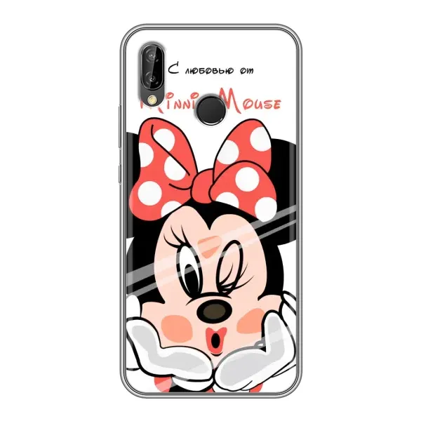 Чехол с рисунком «Minni Mouse» для Huawei P Smart 2019 Чехол с рисунком «Minni Mouse» для Huawei P Smart 2019