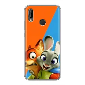 Чехлы ЗВЕРОПОЛИС для Huawei P Smart 2019 (Ник и Хопс)