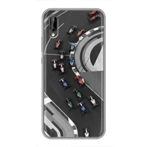 Чехол фильм Формула 1 для Huawei P Smart 2019 (Гонки ф1)