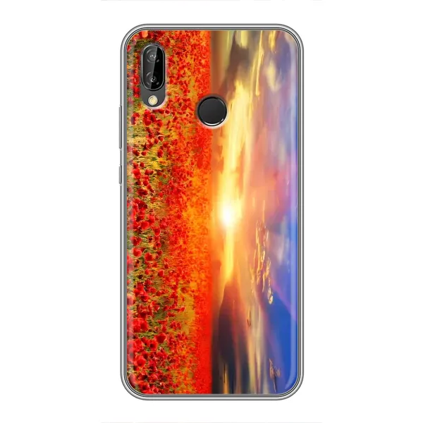 Чехол с рисунком «Поле тюльпанов» для Huawei P Smart 2019 Чехол с рисунком «Поле тюльпанов» для Huawei P Smart 2019