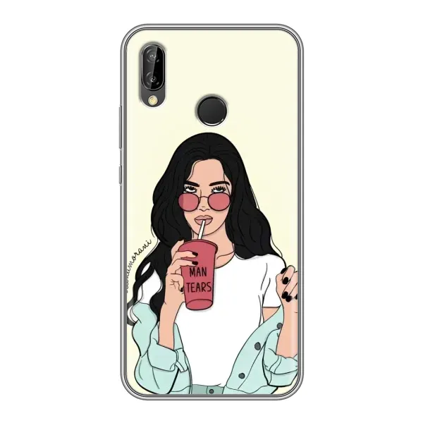 Чехол с рисунком «С напитком» для Huawei P Smart 2019 Чехол с рисунком «С напитком» для Huawei P Smart 2019