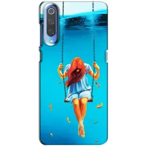 Чехол Стильные девушки на Huawei P Smart 2020 (Девушка на качели)