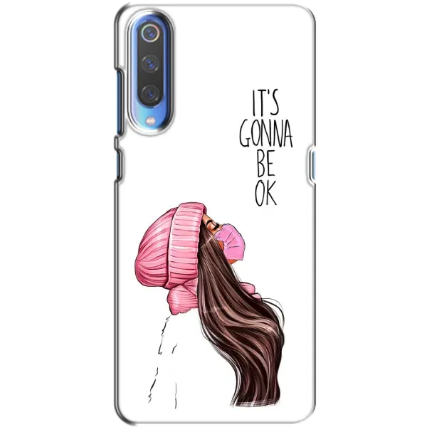 Чехол с рисунком «Девушка в маске» для Huawei P Smart 2020