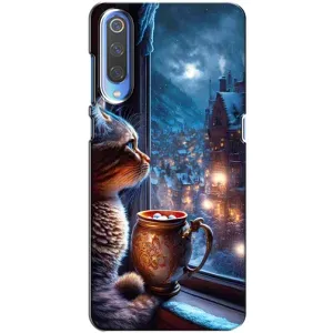 Чехлы на Новый Год Huawei P Smart 2020 (Кот новогодний)