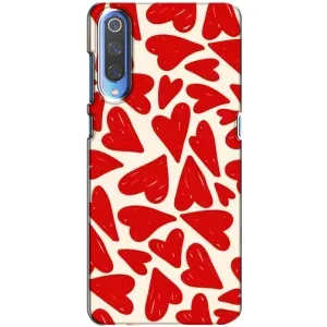 Чохли з тематикою "Маленькі Сердчеки" на Huawei P Smart 2020 (Червоні сердечки)