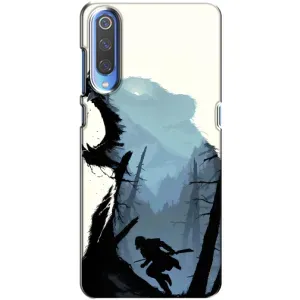 Силіконовий бампер з картинкою звірів для Huawei P Smart 2020 (Ведмідь та ліс)