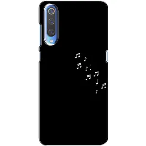 Чехол с картинками на черном фоне для Huawei P Smart 2020 (Ноты)