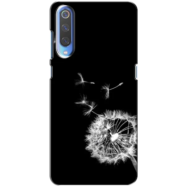 Чехол с рисунком «Одуванчик на чёрном» для Huawei P Smart 2020