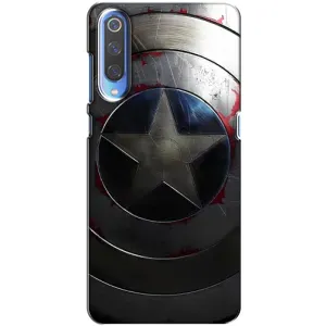 Чехол с Щитом Капитана Америки на Huawei P Smart 2020 (Ретро Щит Капитана)