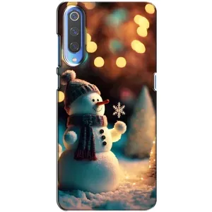 Чехлы на Новый Год Huawei P Smart 2020 (Снеговик праздничный)