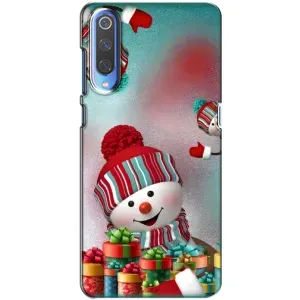 Чехлы на Новый Год Huawei P Smart 2020 (Снеговик в шапке)