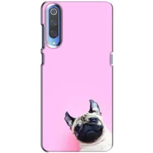 Бампер для Huawei P Smart 2020 з картинкою "Песики" (Собака на рожевому)