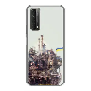 Чехлы на военную тематику для Huawei P Smart 2021 (Азовсталь)