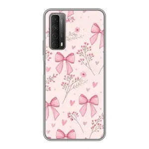 Чехол банты для Huawei P Smart 2021 (Банты с цветами)